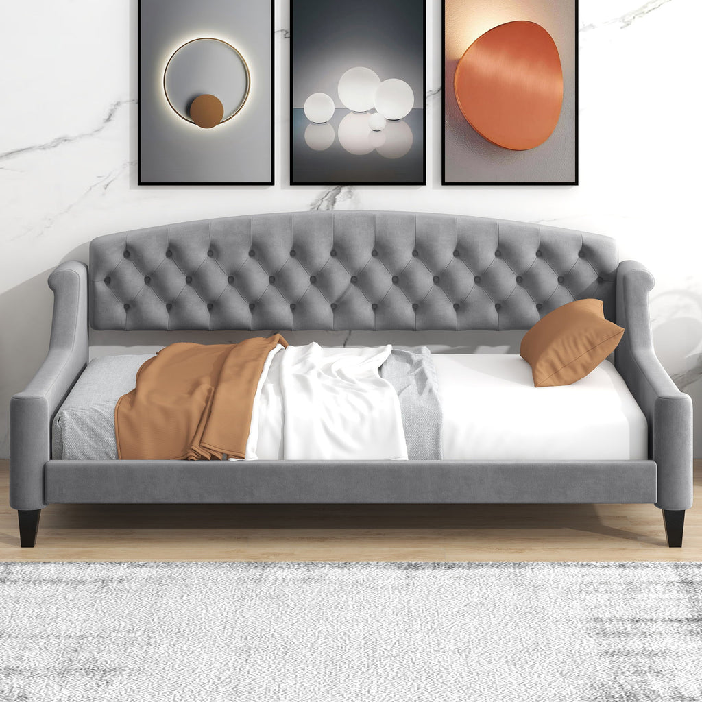 Modern Tufted Button Daybed