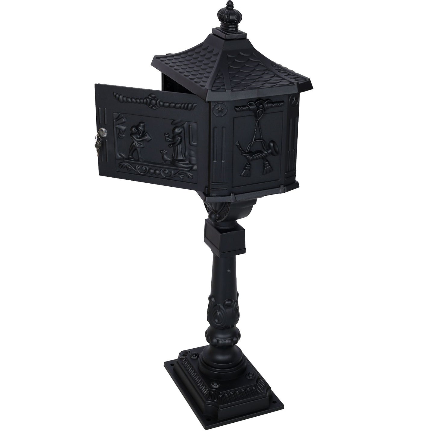 Cast Aluminum Mail Box, Postal Box, Mailbox