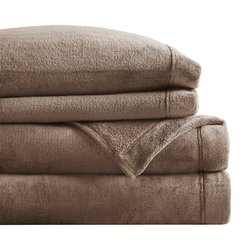 Soloft Plush - Sheet Set - Brown