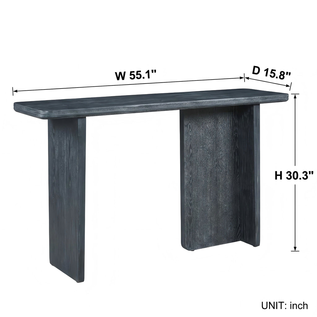 Arden - Rounded Edge Console Table