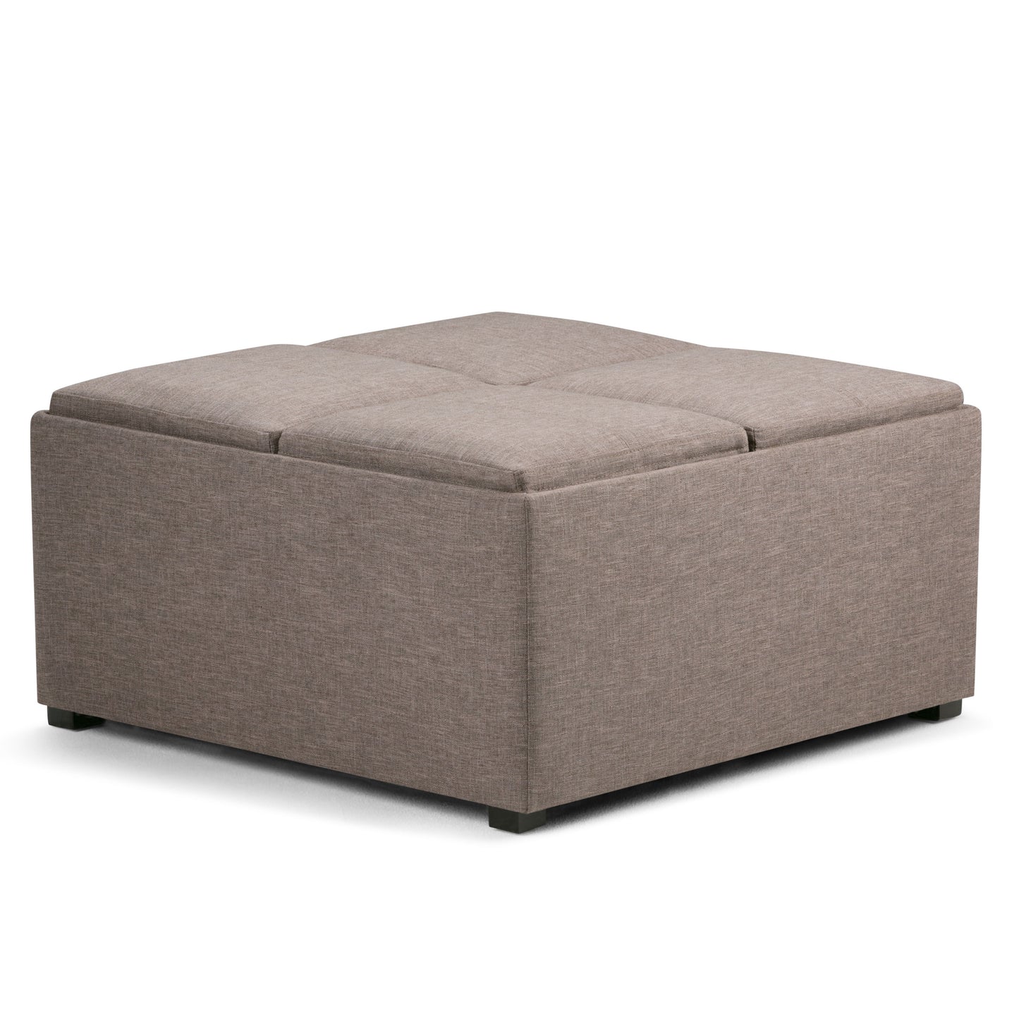 Avalon - Square Coffee Table Storage Ottoman