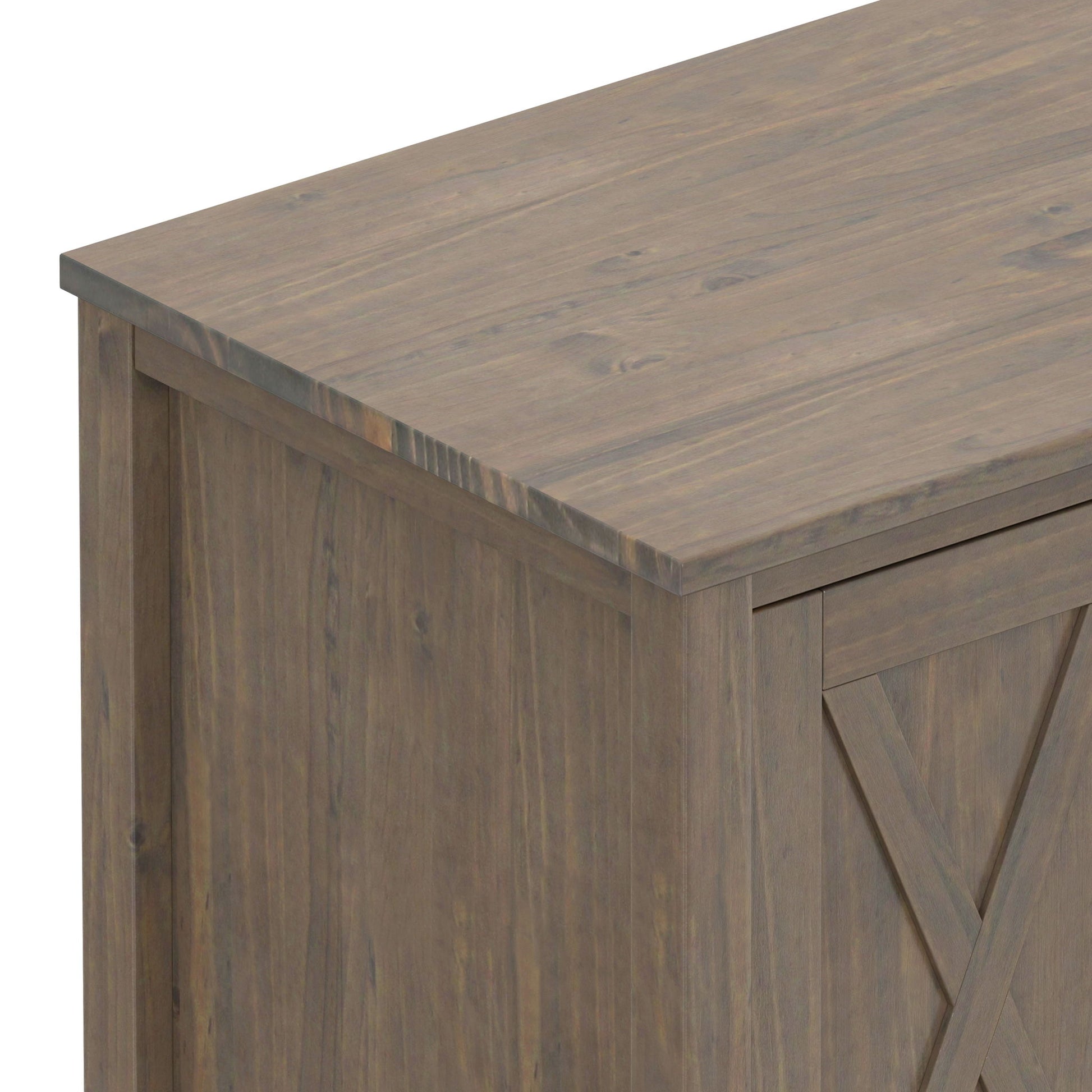 Ela - TV Media Stand - Smoky Brown