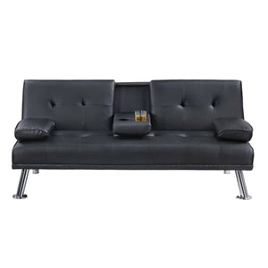 Adjustable Sofa With Fold Down Table And Cup Holders