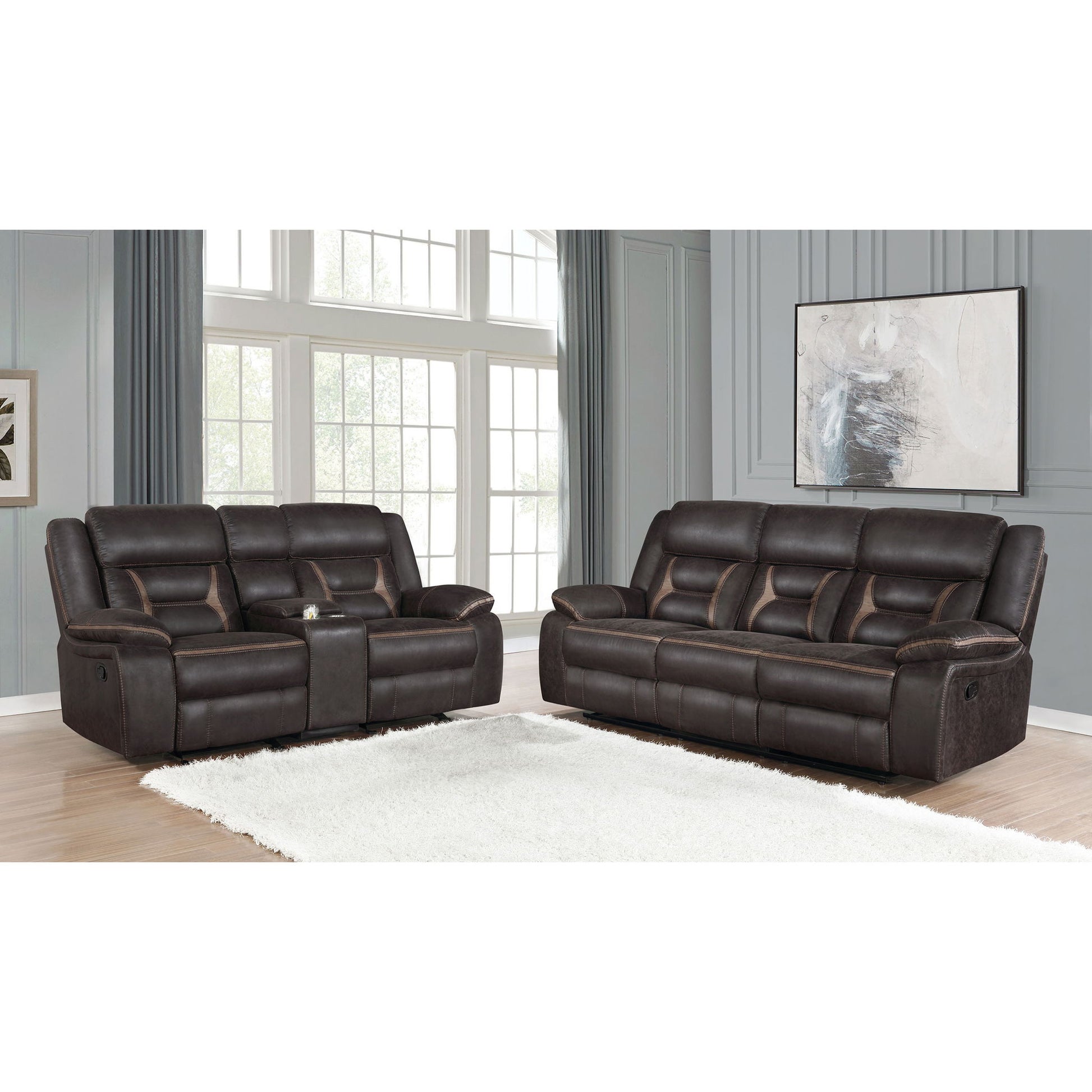 Brazelton - Pillow Top Arm Motion Living Room Set
