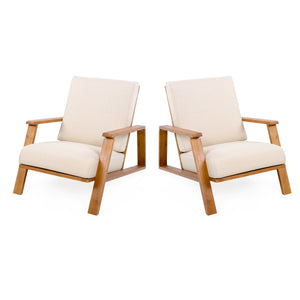 Outdoor Patio Lounge Chair (Set of 2)