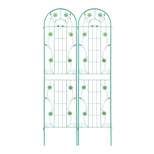 Metal Garden Trellis Rustproof Trellis For Climbing Plant Outdoor Flower Support