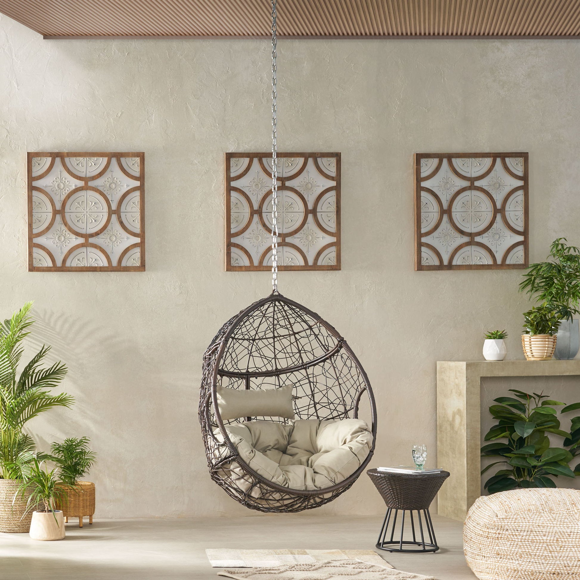 Teardrop - Hanging Chair With 8Ft Chain