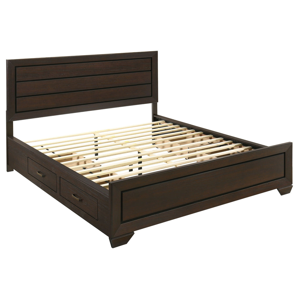 Holmgren - Panel Bed With Side Drawers