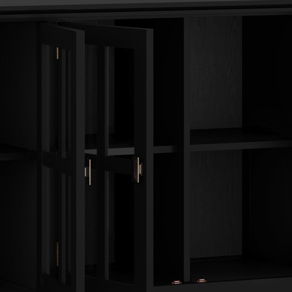 Artisan - Handcrafted Wide 4 Door Storage Cabinet