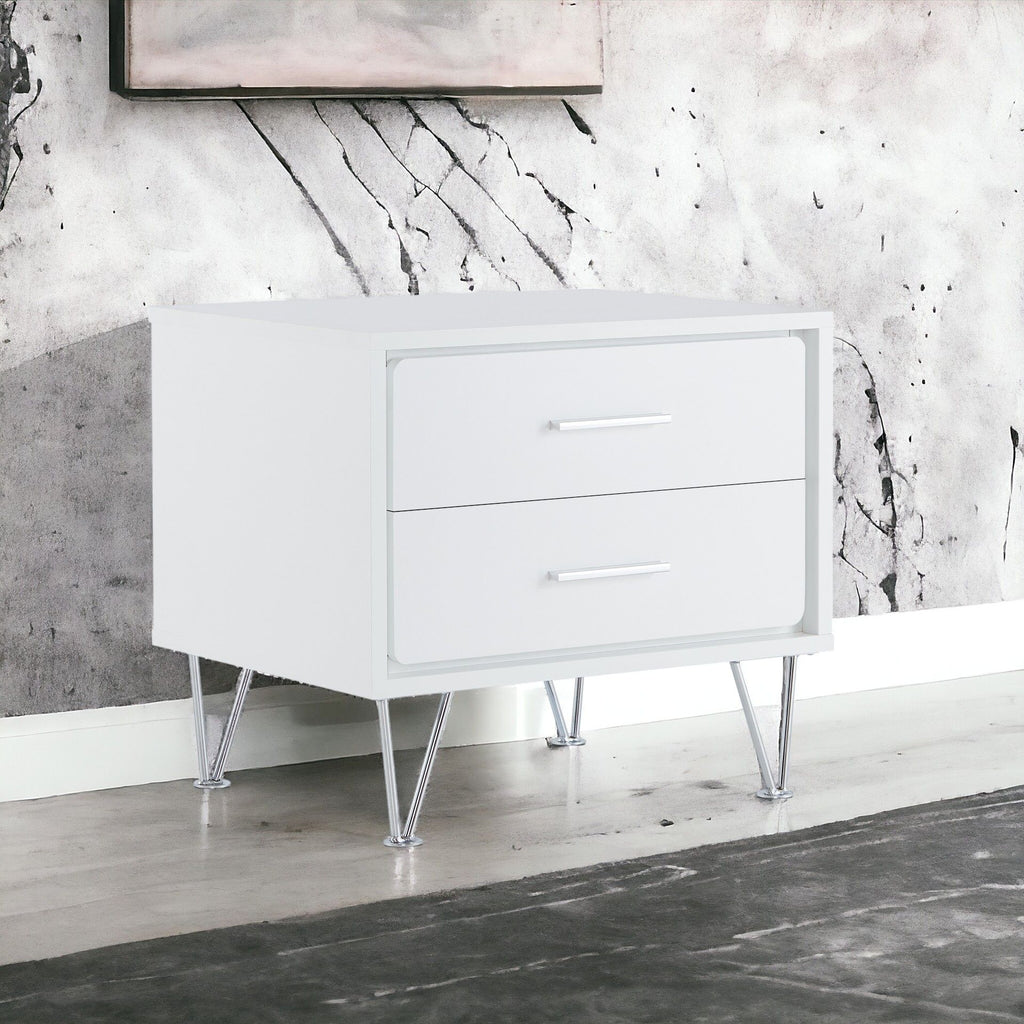 Deoss - Accent Table - White