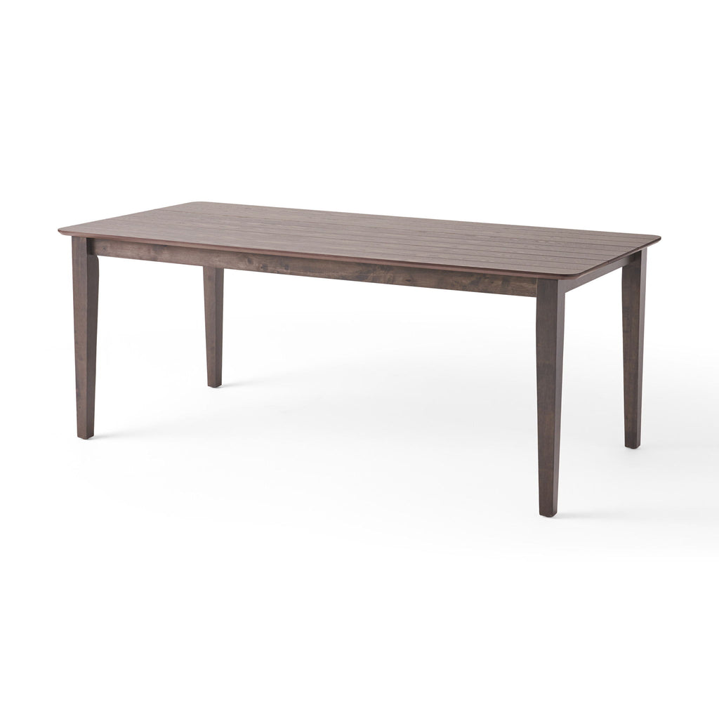 Farmhouse Charm Dining Table With Square Leg
