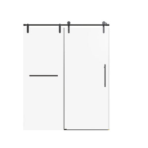 Frameless Single Sliding Shower Doors With Towel Rail & Handle