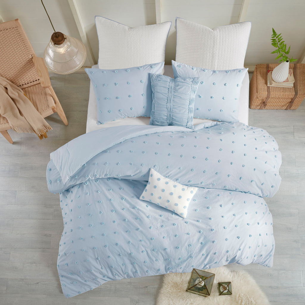 Brooklyn - King Comforter Set - Blue