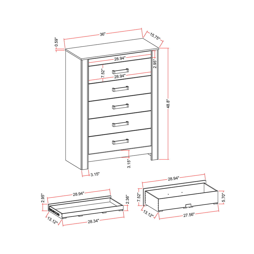 Lorenzo - Chest With Hidden Jewelry Compartment And Bar Handle - Silver