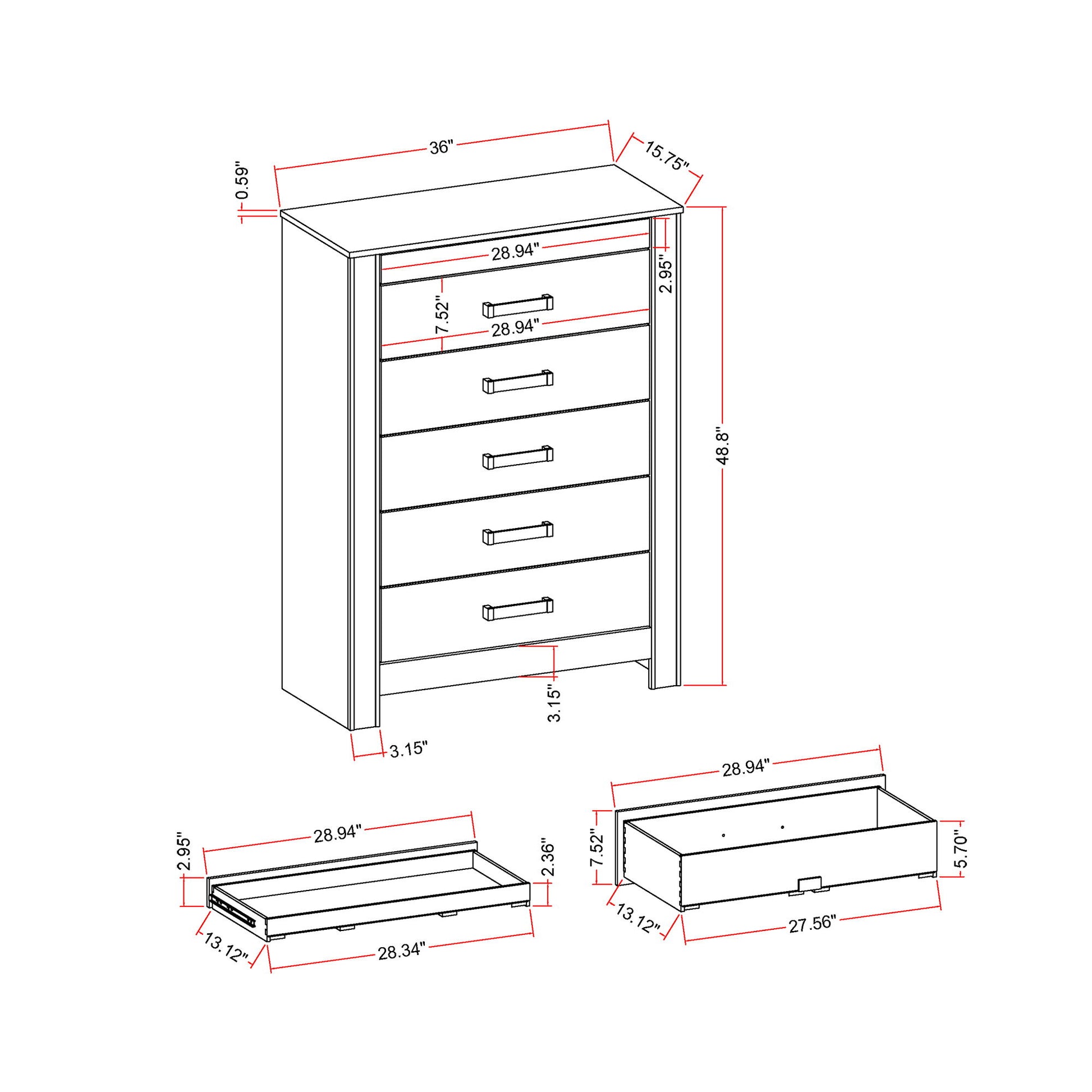 Lorenzo - Chest With Hidden Jewelry Compartment And Bar Handle - Silver