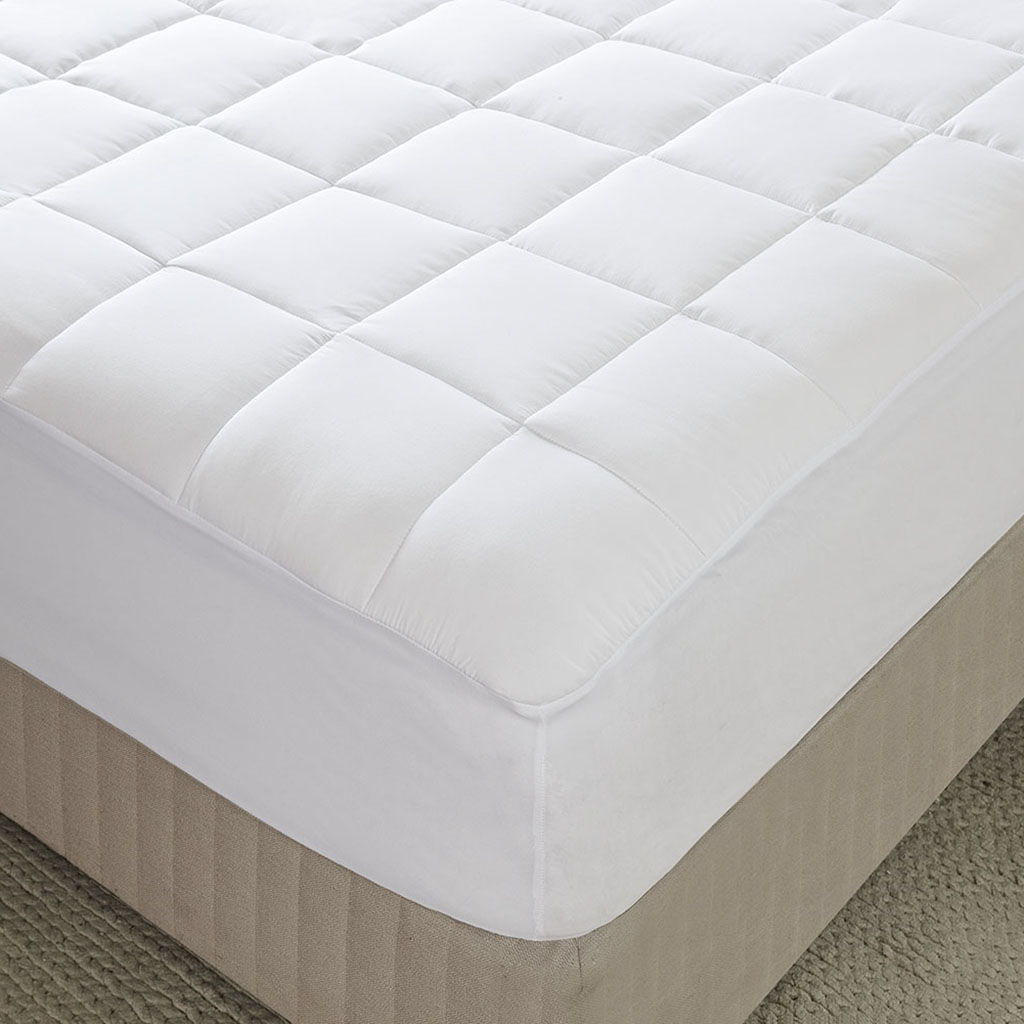 Highline - Twin 3M Scotchguard Mattress Pad - White