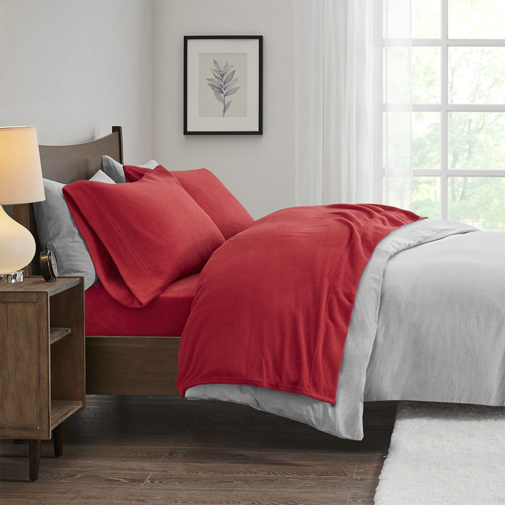 Queen Sheet Set - Red