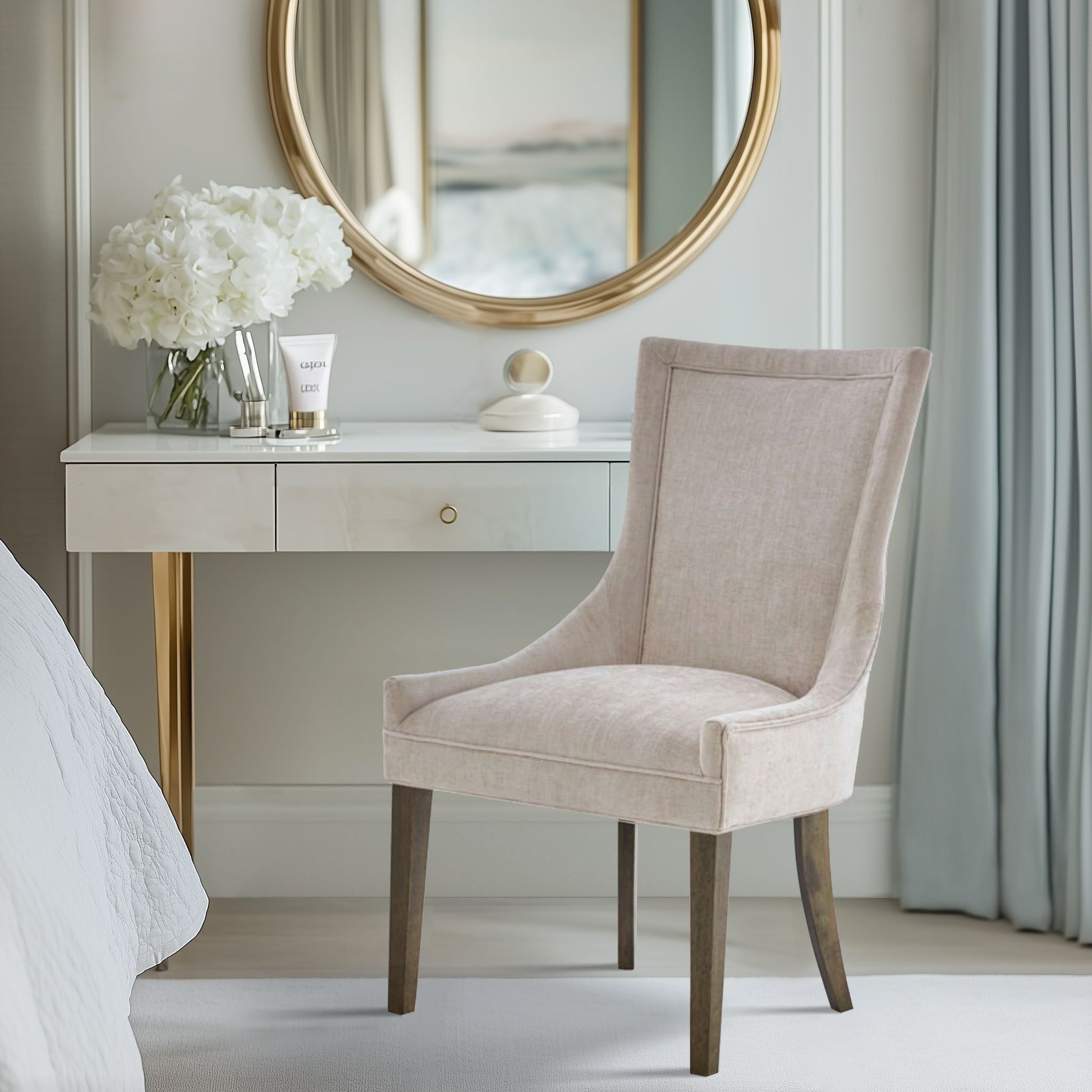 Ultra - Dining Side Chair (Set of 2) - Cream