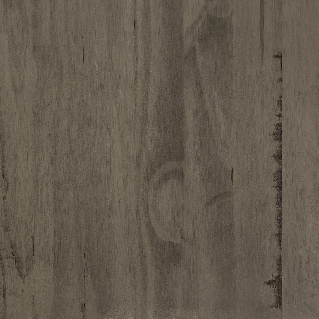 V Frame Trestle Dining Table - Gray / Brown