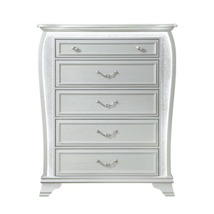 Aurelia - Chest & LED Lighting - Silver