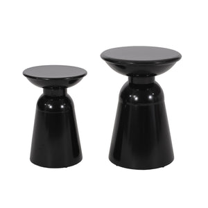 Serenita - Outdoor Side Tables With Flared Design (Set of 2)