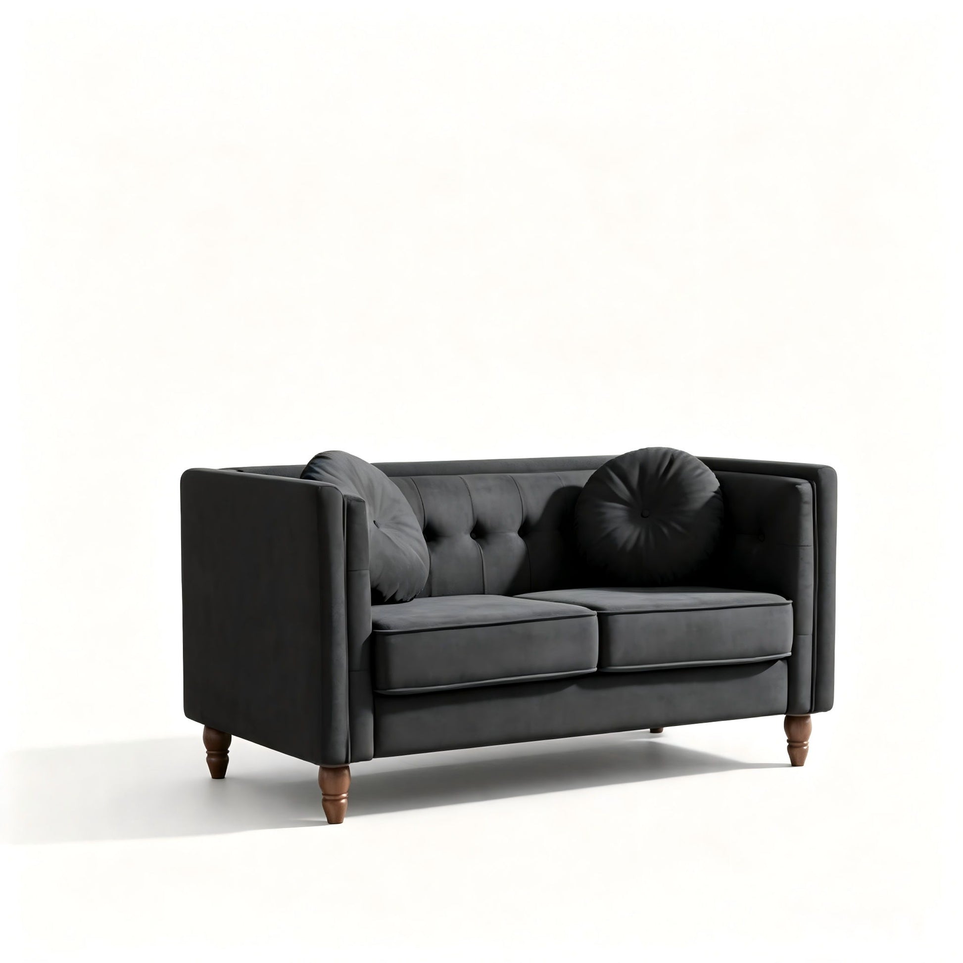 Chesterfield Loveseat 2 Seater Couch For Living Room