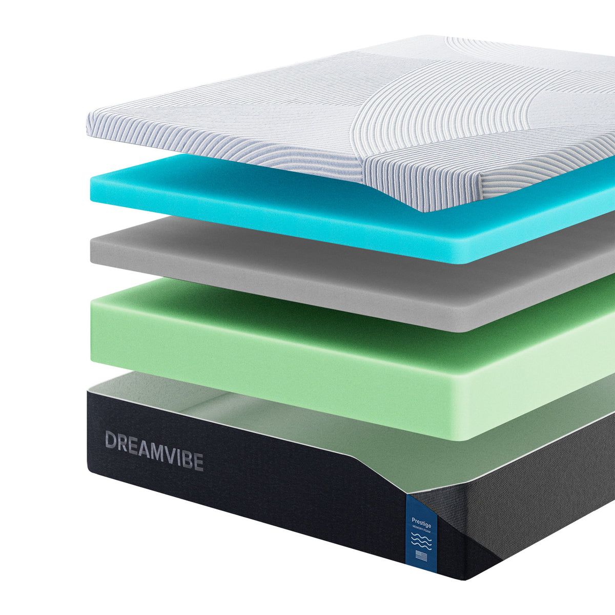 Prestige - 14" Memory Foam Mattress