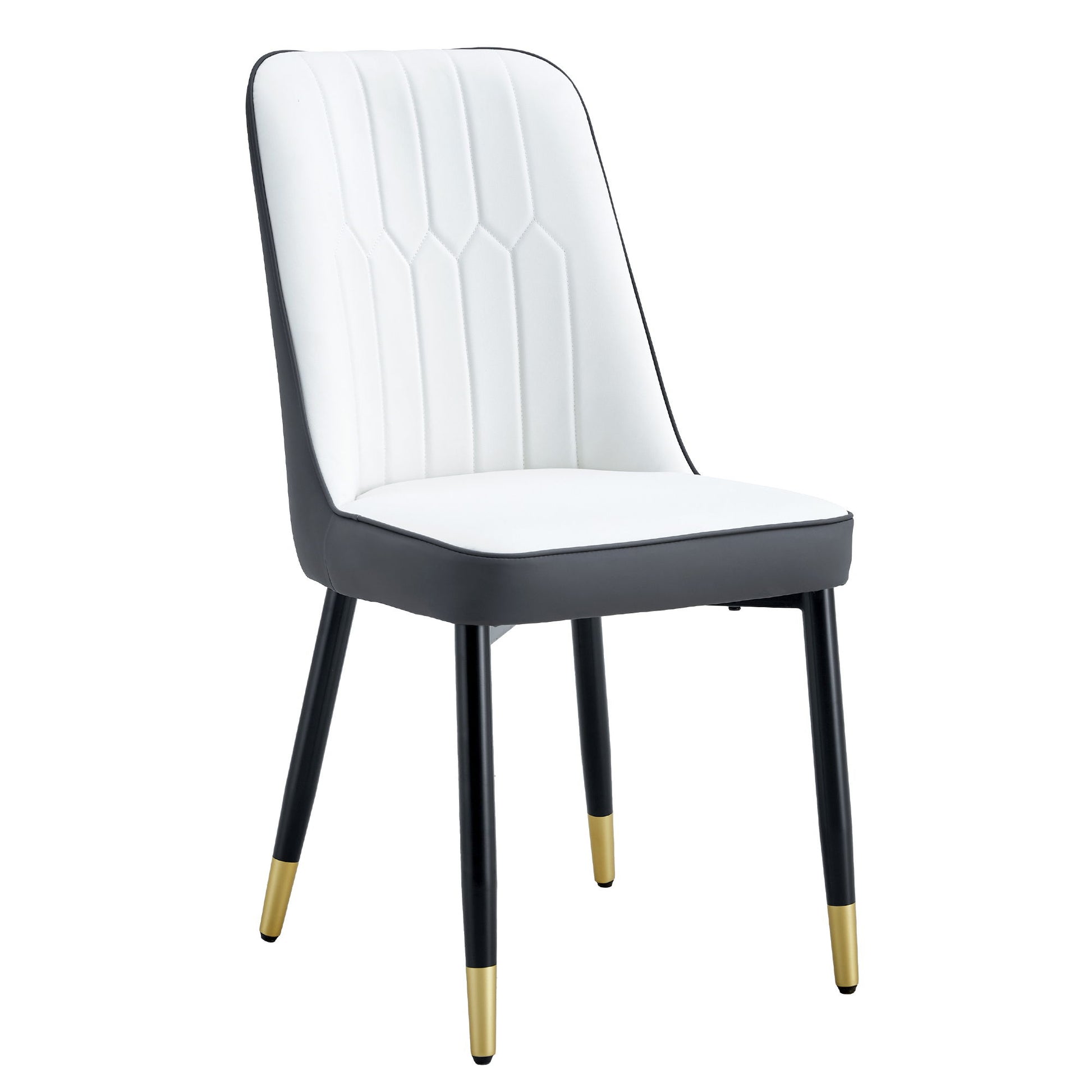 Modern Dining Chair With Metal Leg