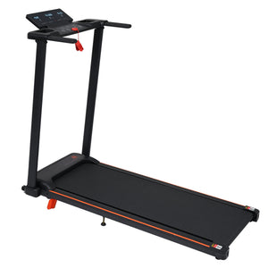 Treadmill With 8% Incline, Portable Treadmills For Home - Black