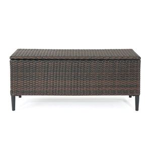 Rupert - Storage Unit Resin Wicker Outdoor