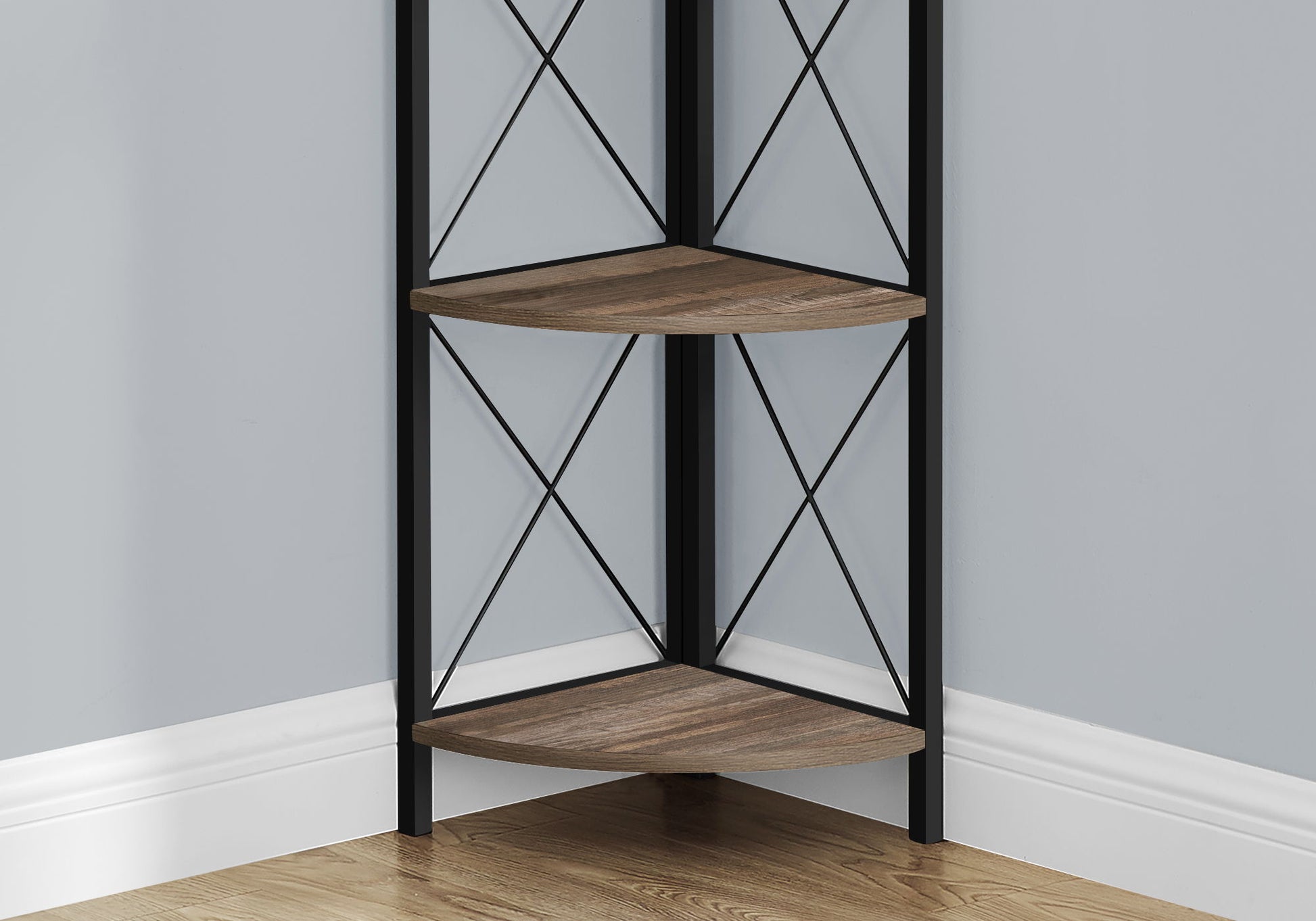 Bookshelf, Bookcase, Etagere, Corner, 4 Tier, Office
