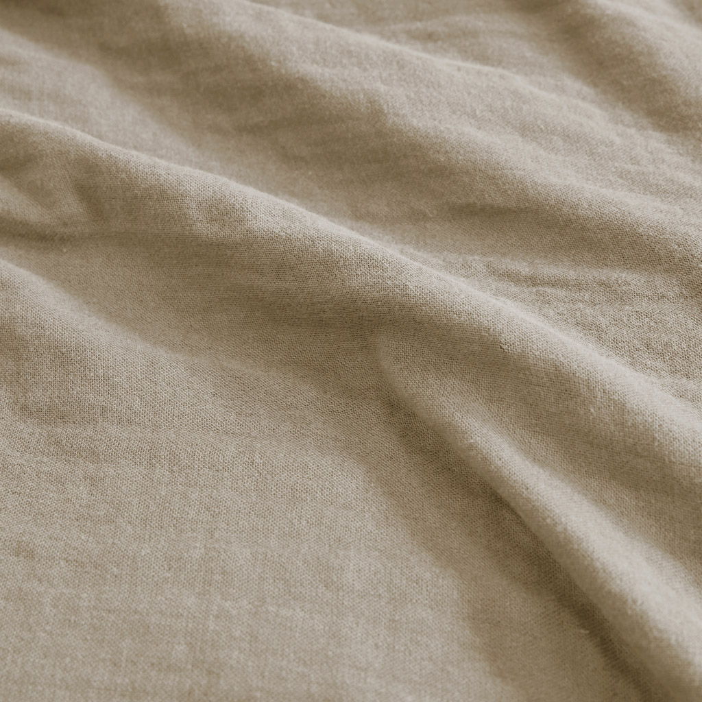 Gauze - 100% Cotton Lightweight Blanket - Beige