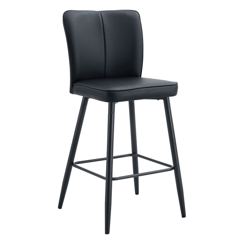 Modern Style Chair With Sleek Backrest Design (Set of 2)