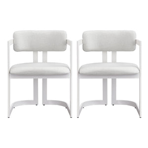 Upholstered Dining Armchairs (Set of 2)
