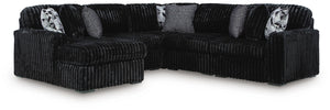 Midnight-Madness - 5 Piece Sectional