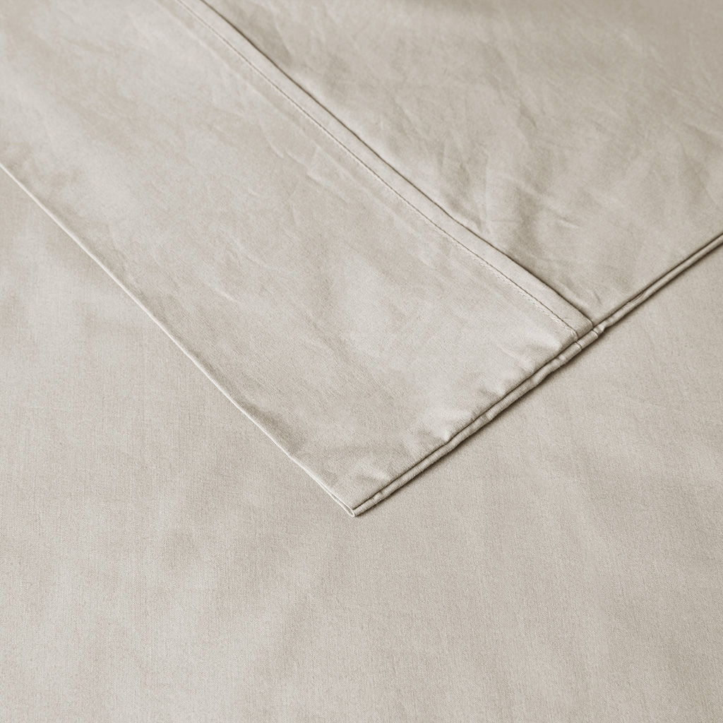 Peached Percale Sheet Set - California King