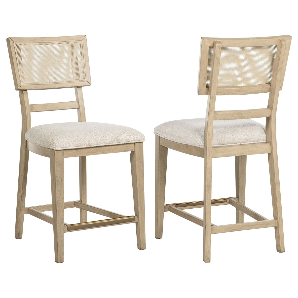 Kimpton - Counter Side Chair (Set of 2) - Beige