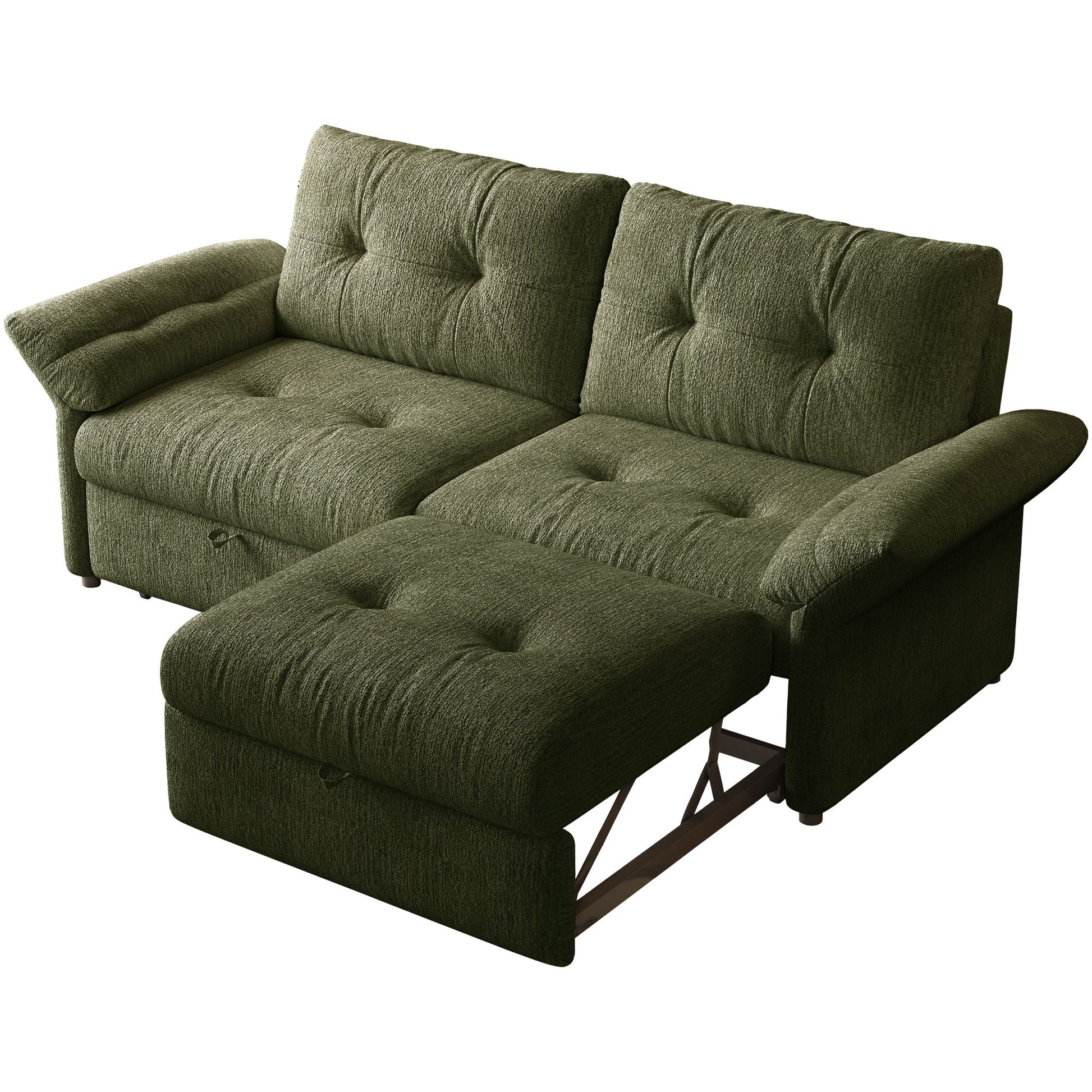 Sofa Bed, 2 In 1 Design For Living Rooms