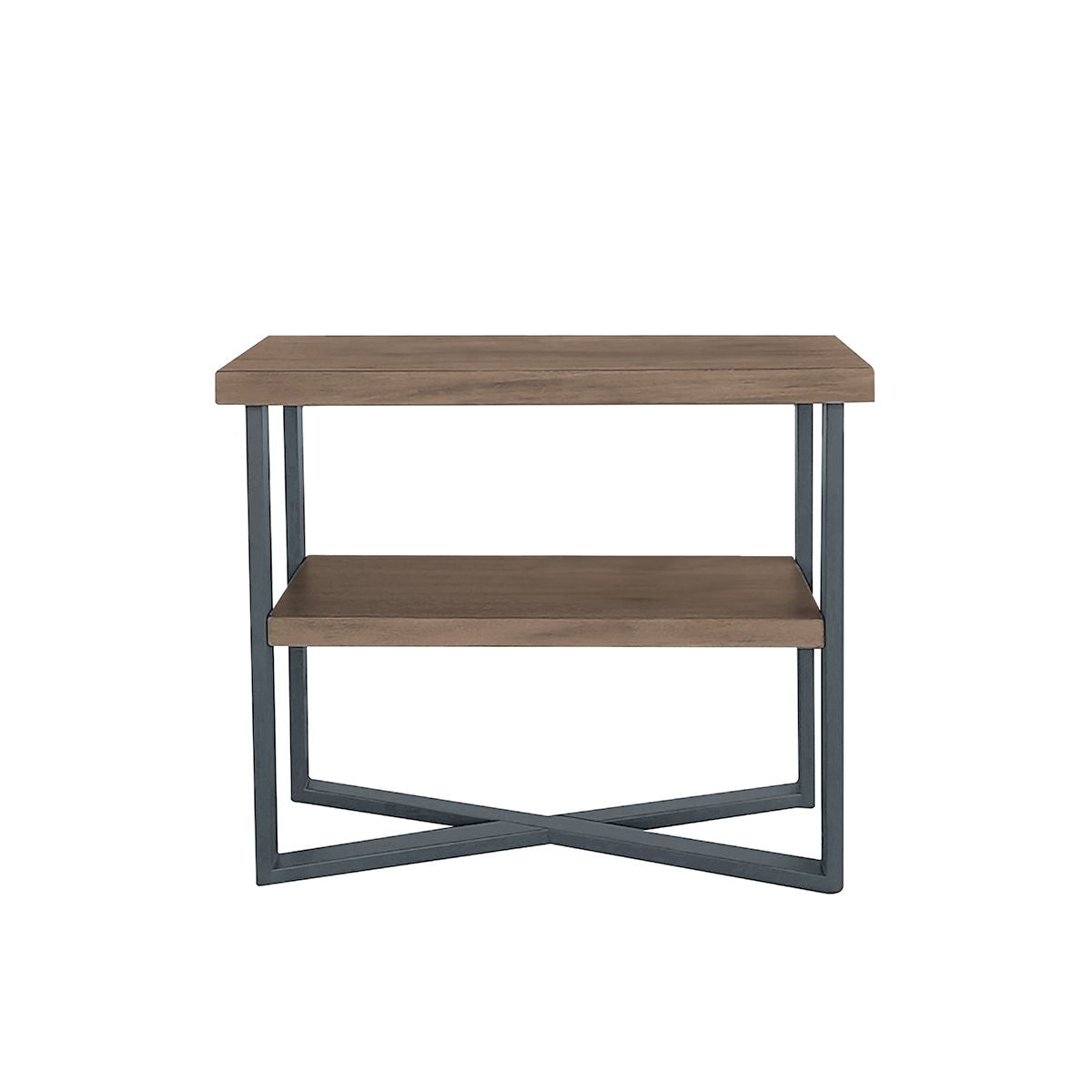 Reagan - End Table - Wheat / Slate