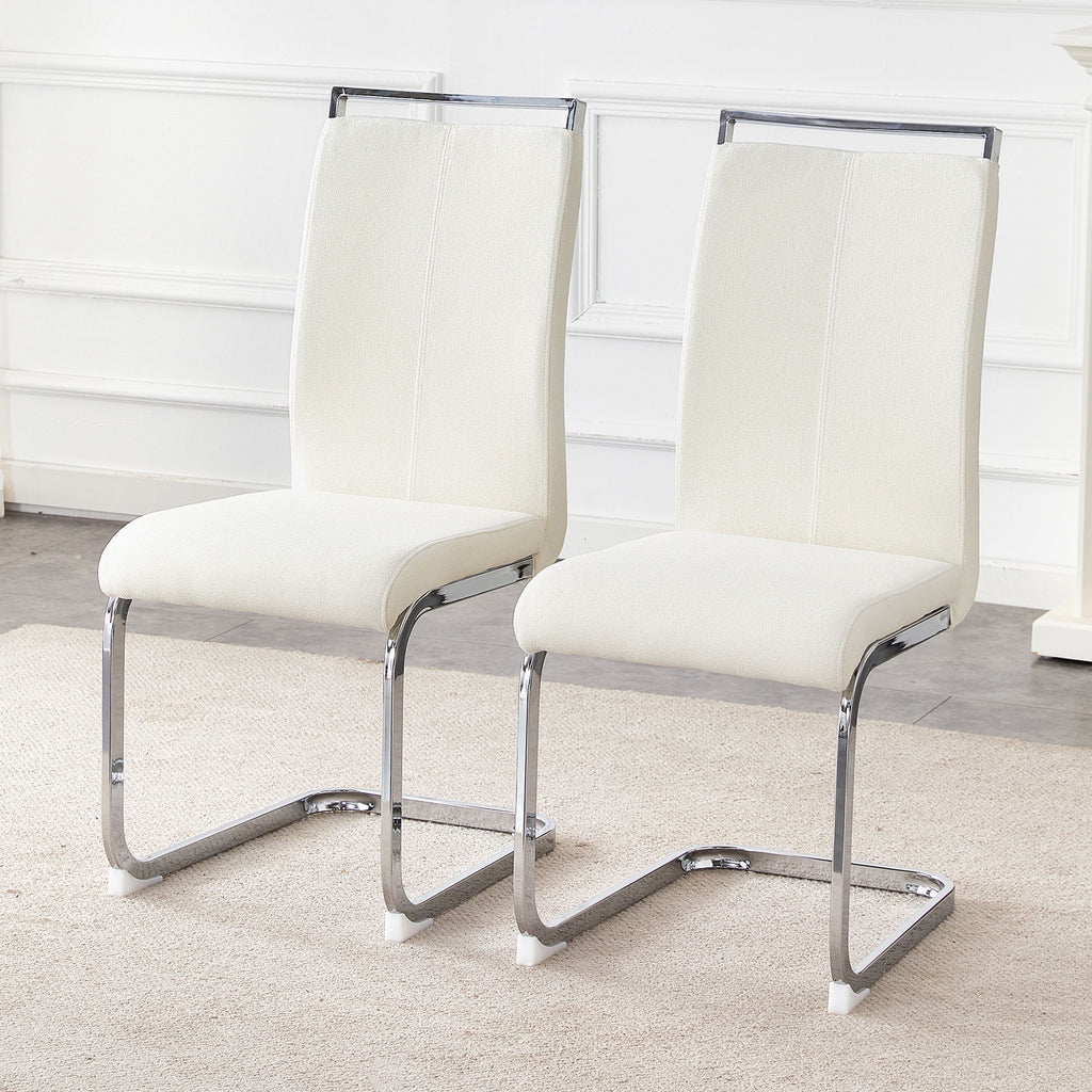 Dining Chairs With Ergonomic Backrest