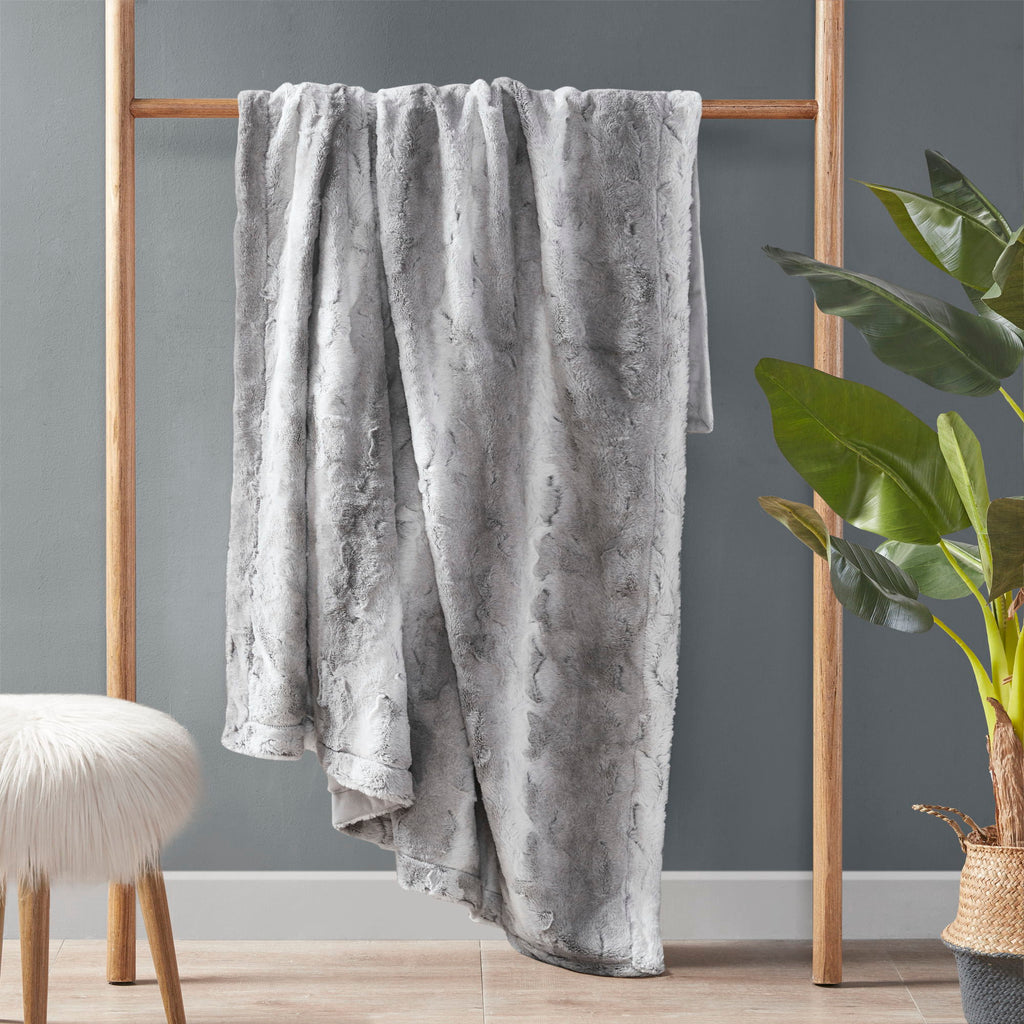 Zuri - Throw - Gray