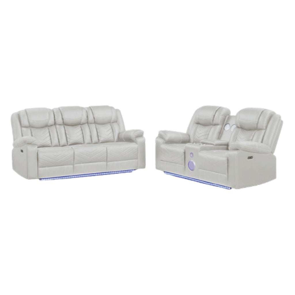 Challenger - LED Power Recliner Set