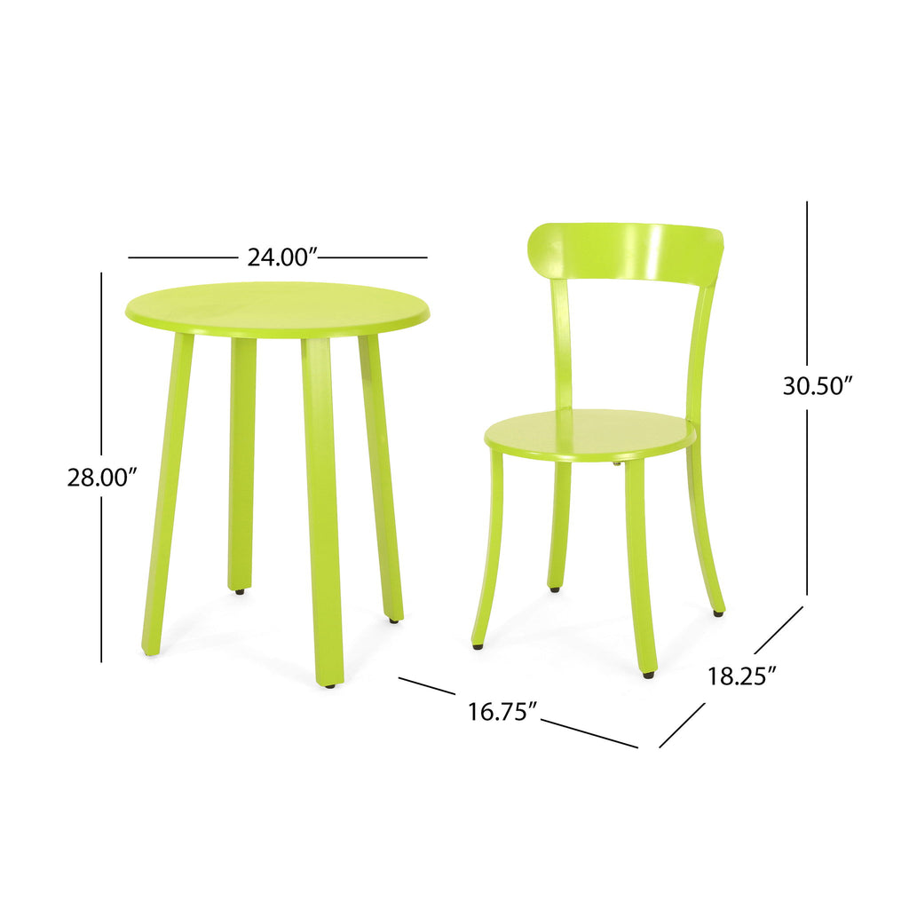 Barbados - Bistro Set - Green