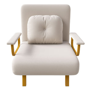 5 In 1 Folding Sofa Bed With 5 Position Adjustable Backrest