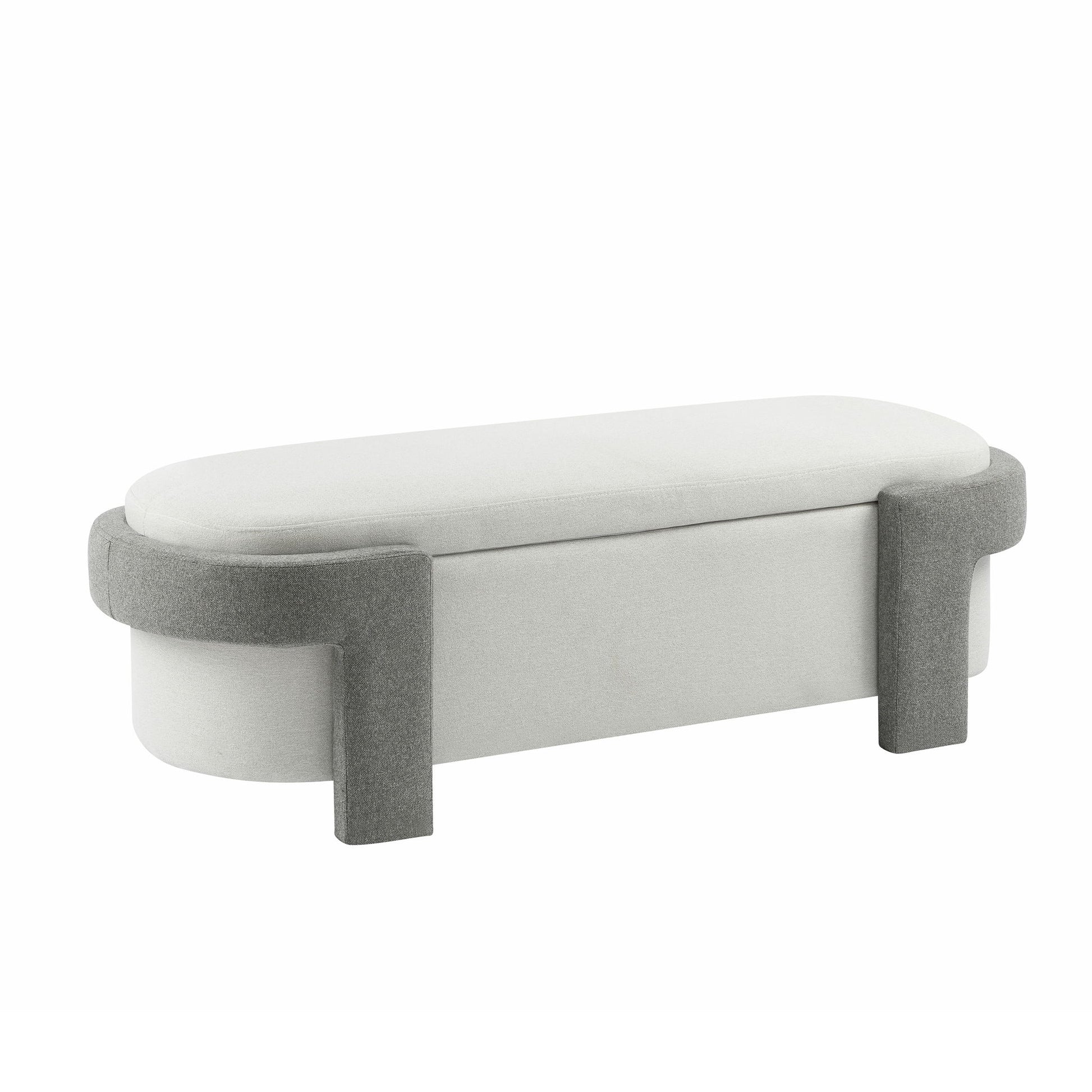 Versatile Storage Ottoman Bench, Spacious & Durable