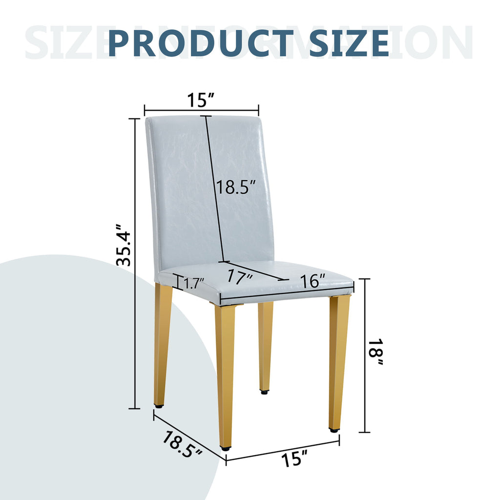 Modern Dining Chairs With Metal Legs