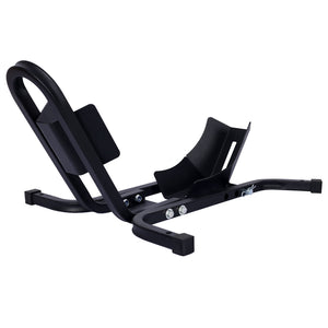 Heavy Duty Motorcycle Front Tire Chock For 17" 21" Wheels Stand 1200 Lbs Capacity - Black