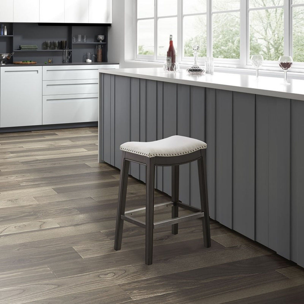 Saddle Counter Stool With High Density Foam