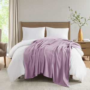 Twin Liquid Blanket - Lilac