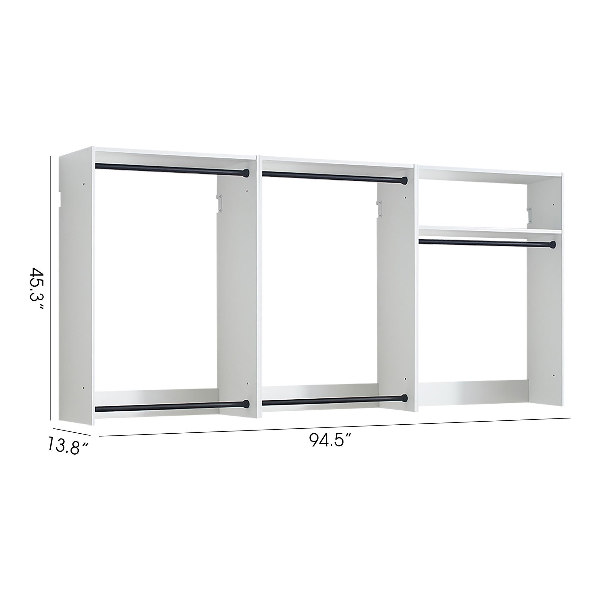 Devi - Wall Mounted Closet System & Modular Units